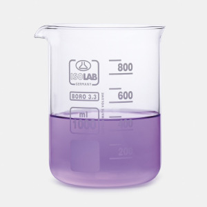 Beher - Cam - Kısa Form - 600 mL